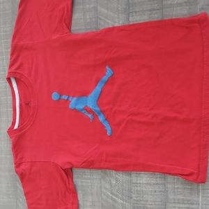 Red Nike Jordan t-shirt